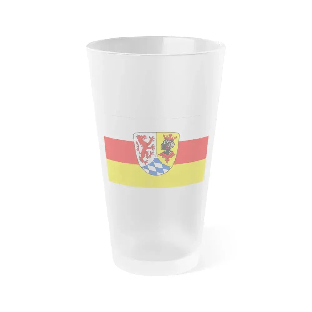 Flag of Garmisch Partenkirchen Germany - Frosted Pint Glass 16oz 16oz Frosted - Go Mug Yourself