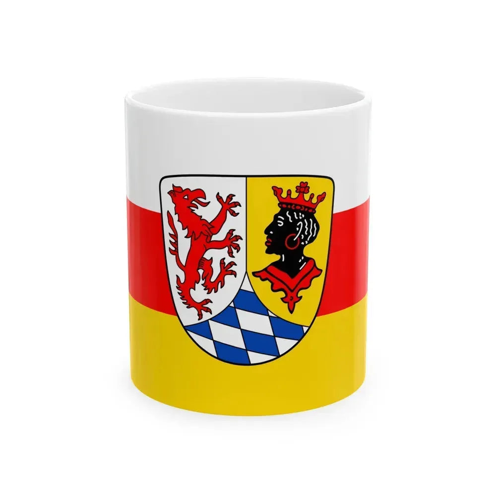 Flag of Garmisch Partenkirchen Germany - White Coffee Mug 11oz - Go Mug Yourself