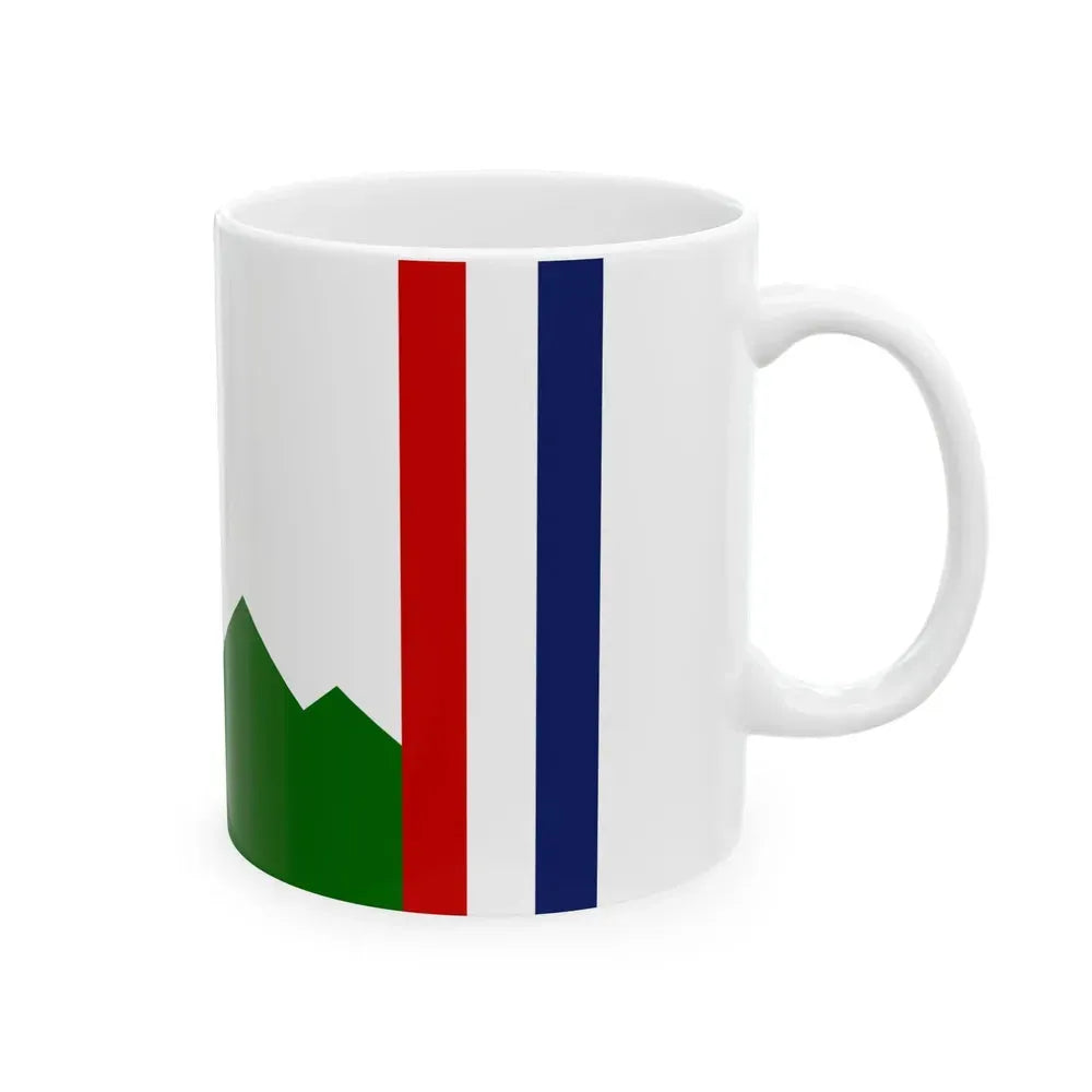 Flag of Gatlinburg Tennessee (United States) White Coffee Mug - Go Mug Yourself