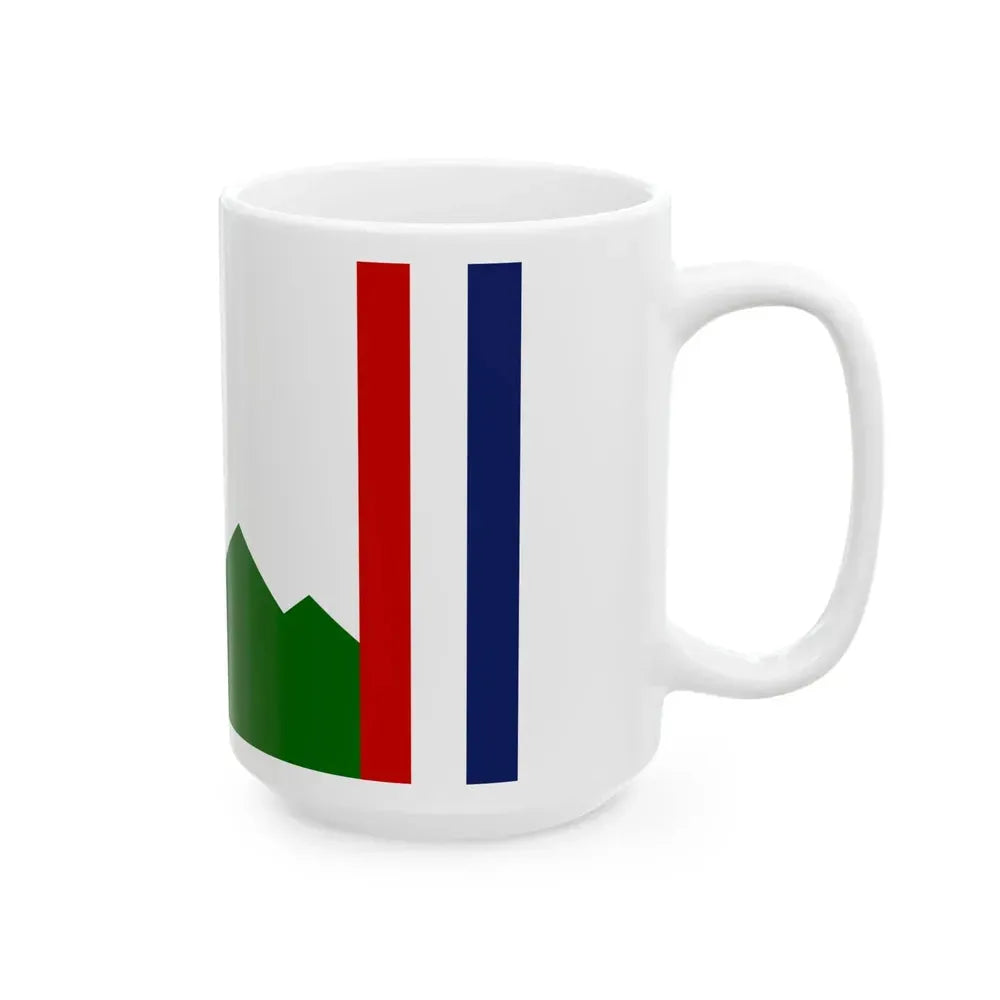 Flag of Gatlinburg Tennessee (United States) White Coffee Mug - Go Mug Yourself