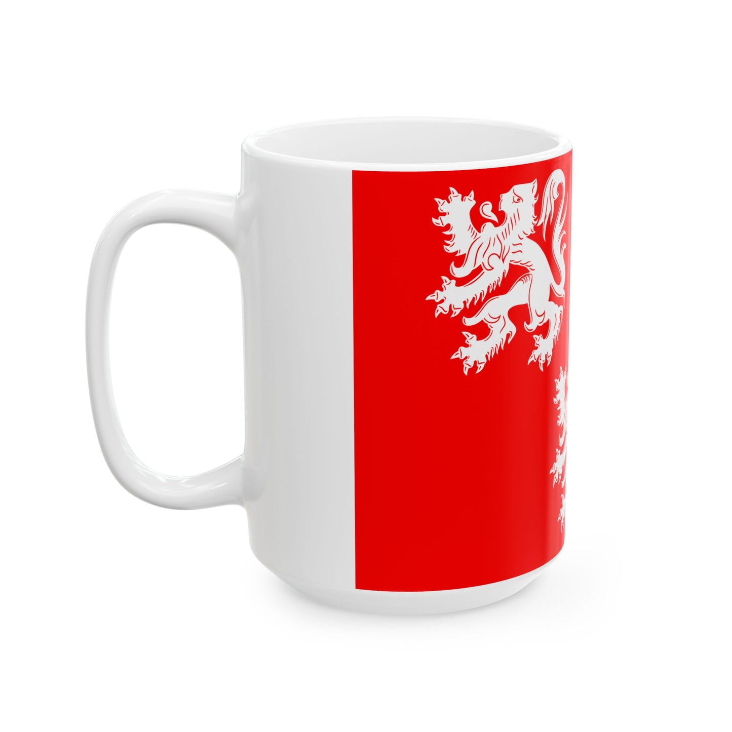 Flag of Gavere (Belgium) White Coffee Mug-Go Mug Yourself