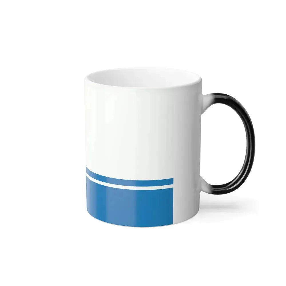 Flag of Gdynia Poland - Color Changing Coffee Mug - Go Mug Yourself