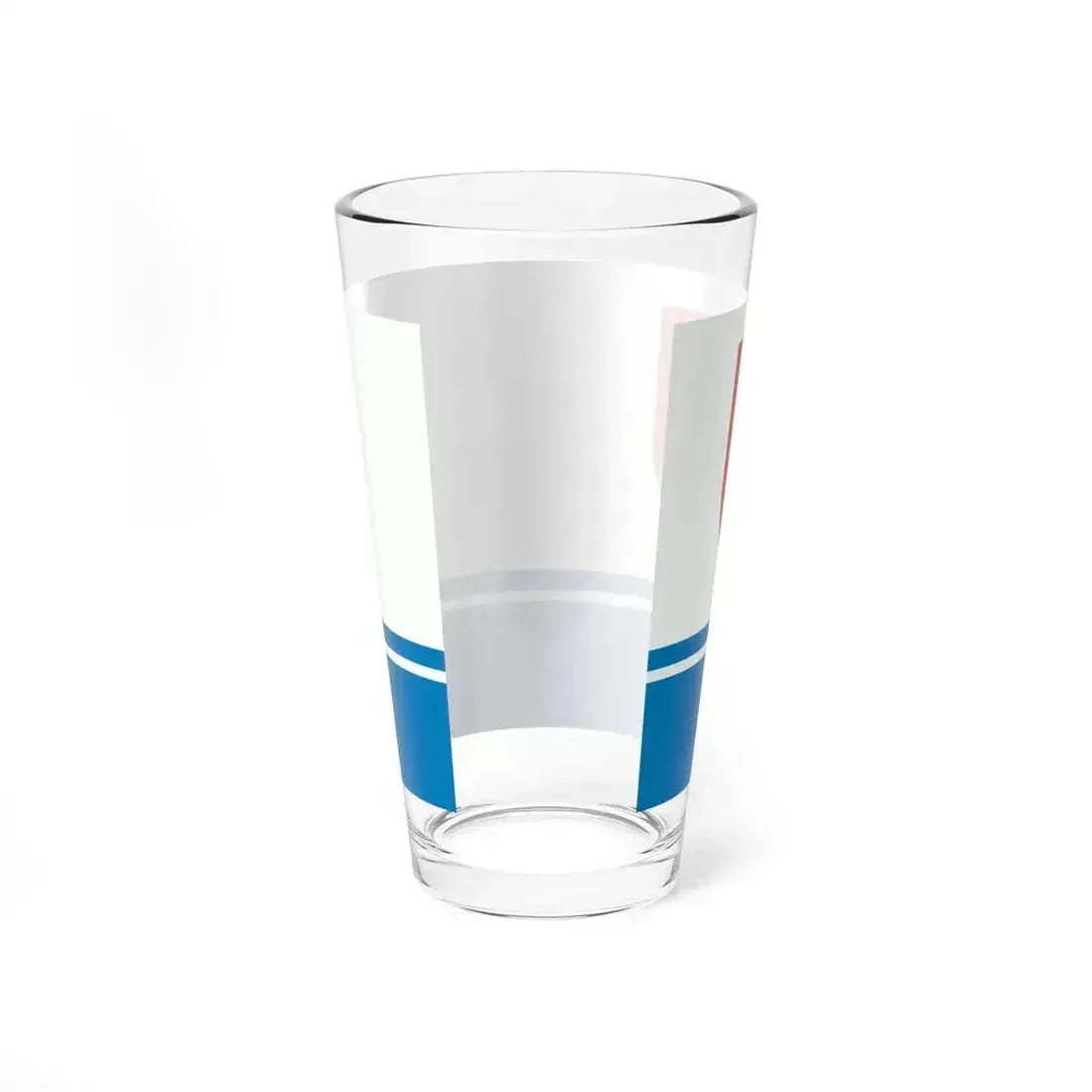Flag of Gdynia Poland - Pint Glass 16oz - Go Mug Yourself