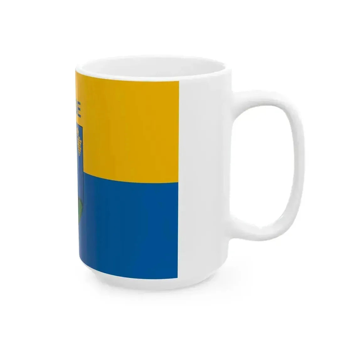 Flag of Gecse (Hungary) White Coffee Mug - Go Mug Yourself