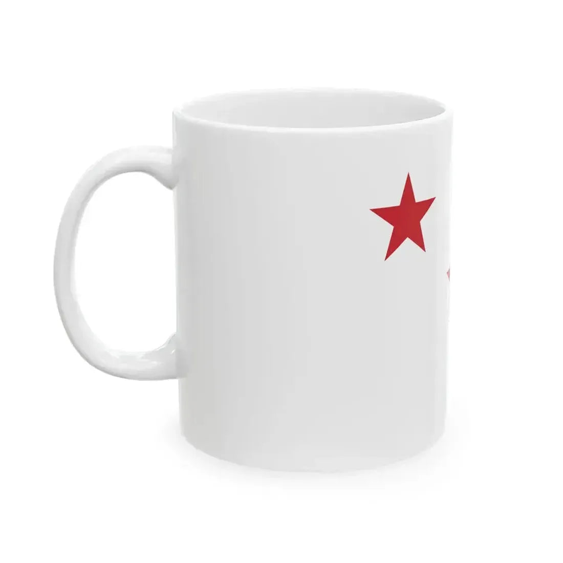 Flag of general of army corps of Italy (Italy) White Coffee Mug - Go Mug Yourself