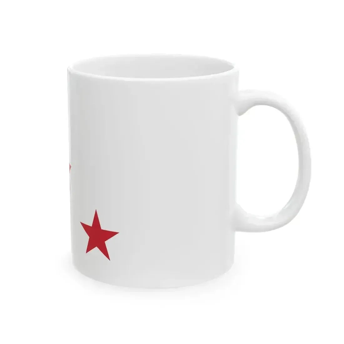 Flag of general of army corps of Italy (Italy) White Coffee Mug - Go Mug Yourself