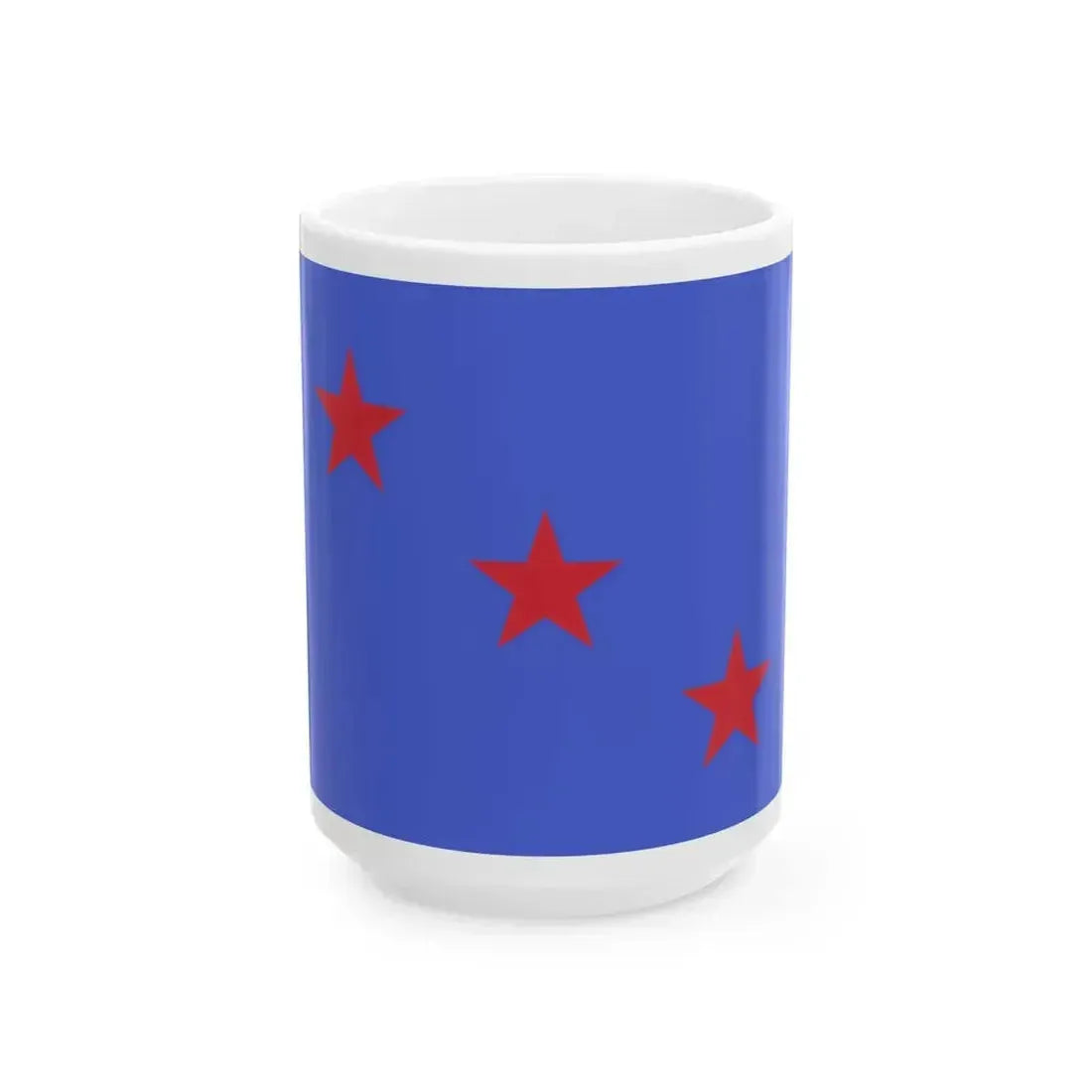 Flag of general of army of the Regia Aeronautica (Italy) White Coffee Mug 15oz - Go Mug Yourself