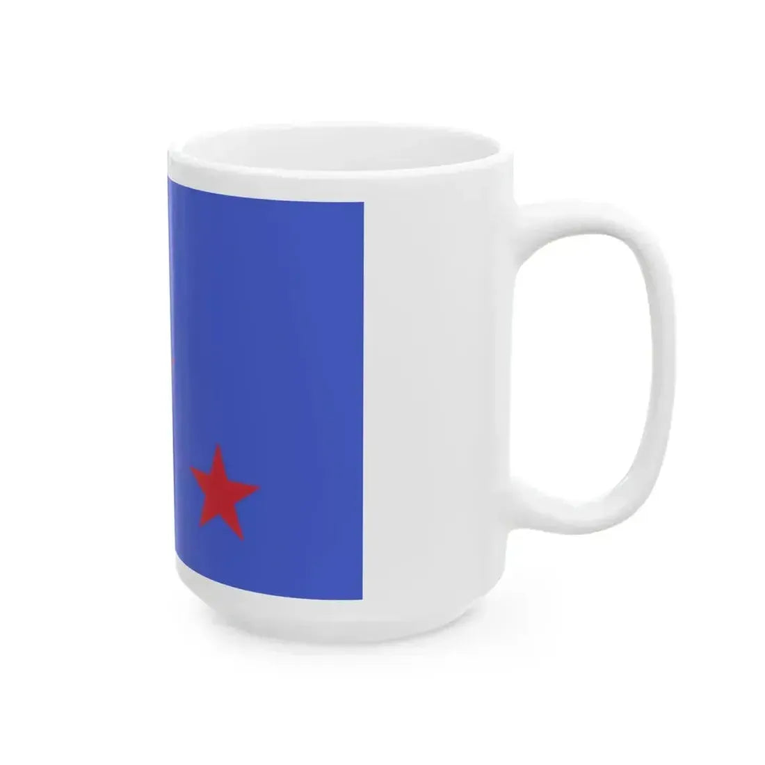 Flag of general of army of the Regia Aeronautica (Italy) White Coffee Mug - Go Mug Yourself