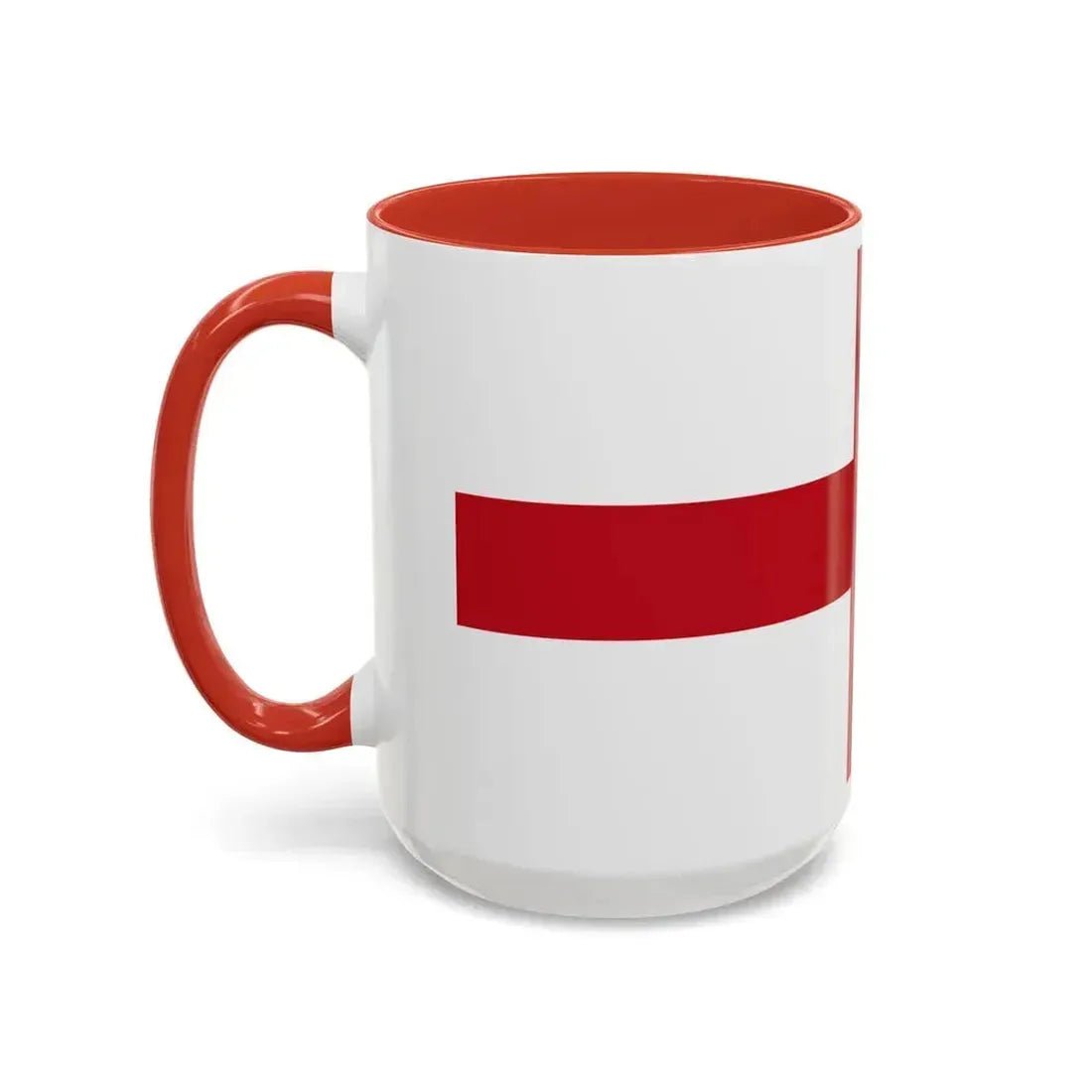 Flag of Genoa Italy - Accent Coffee Mug - Go Mug Yourself