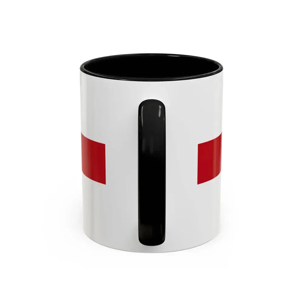 Flag of Genoa Italy - Accent Coffee Mug - Go Mug Yourself
