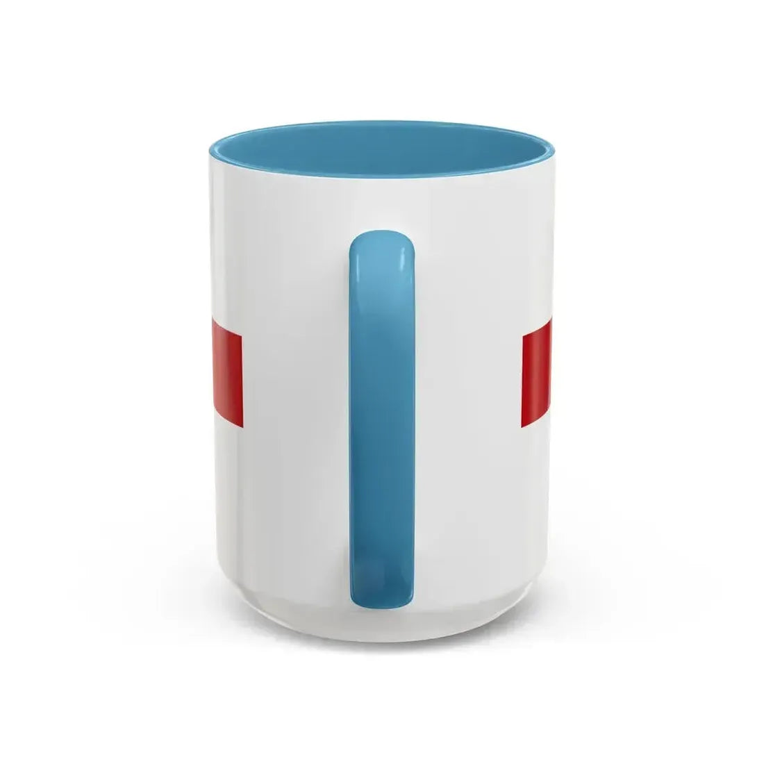Flag of Genoa Italy - Accent Coffee Mug - Go Mug Yourself