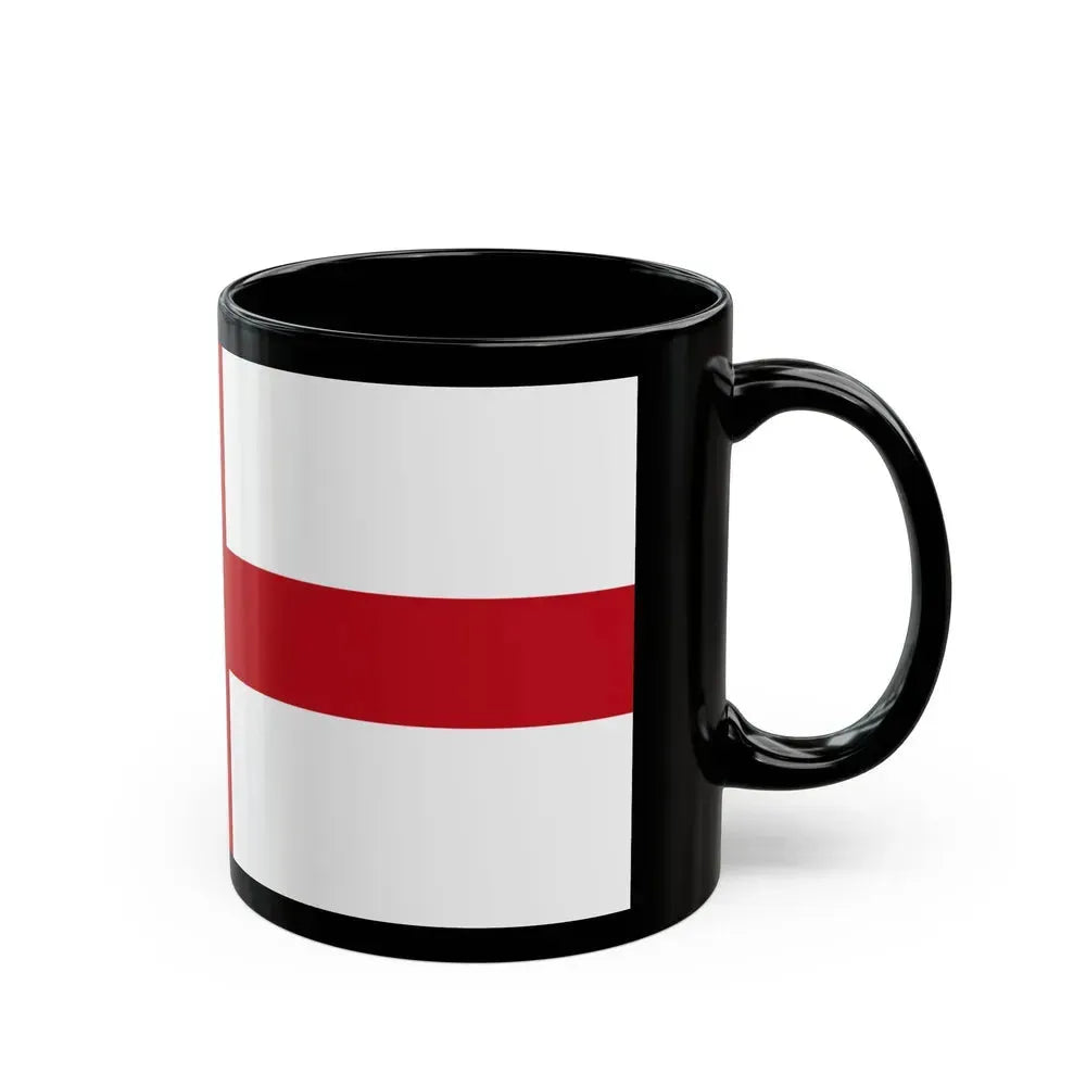 Flag of Genoa Italy - Black Coffee Mug - Go Mug Yourself
