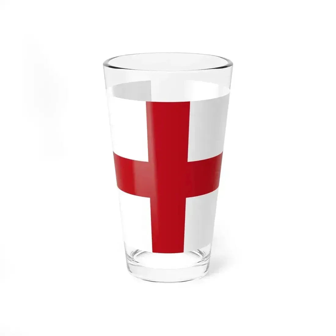 Flag of Genoa Italy - Pint Glass 16oz 16oz - Go Mug Yourself