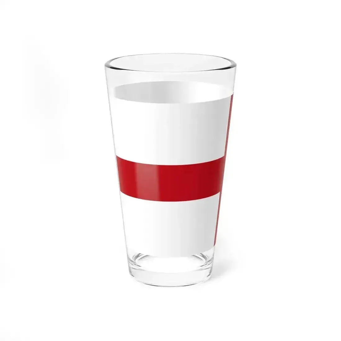 Flag of Genoa Italy - Pint Glass 16oz - Go Mug Yourself