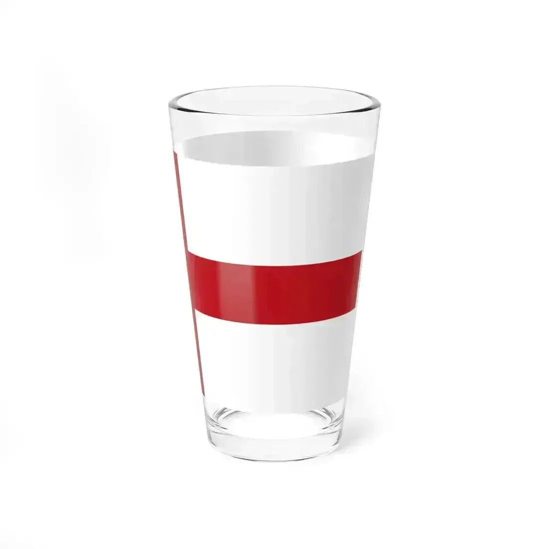 Flag of Genoa (Italy) Pint Glass 16oz - Go Mug Yourself