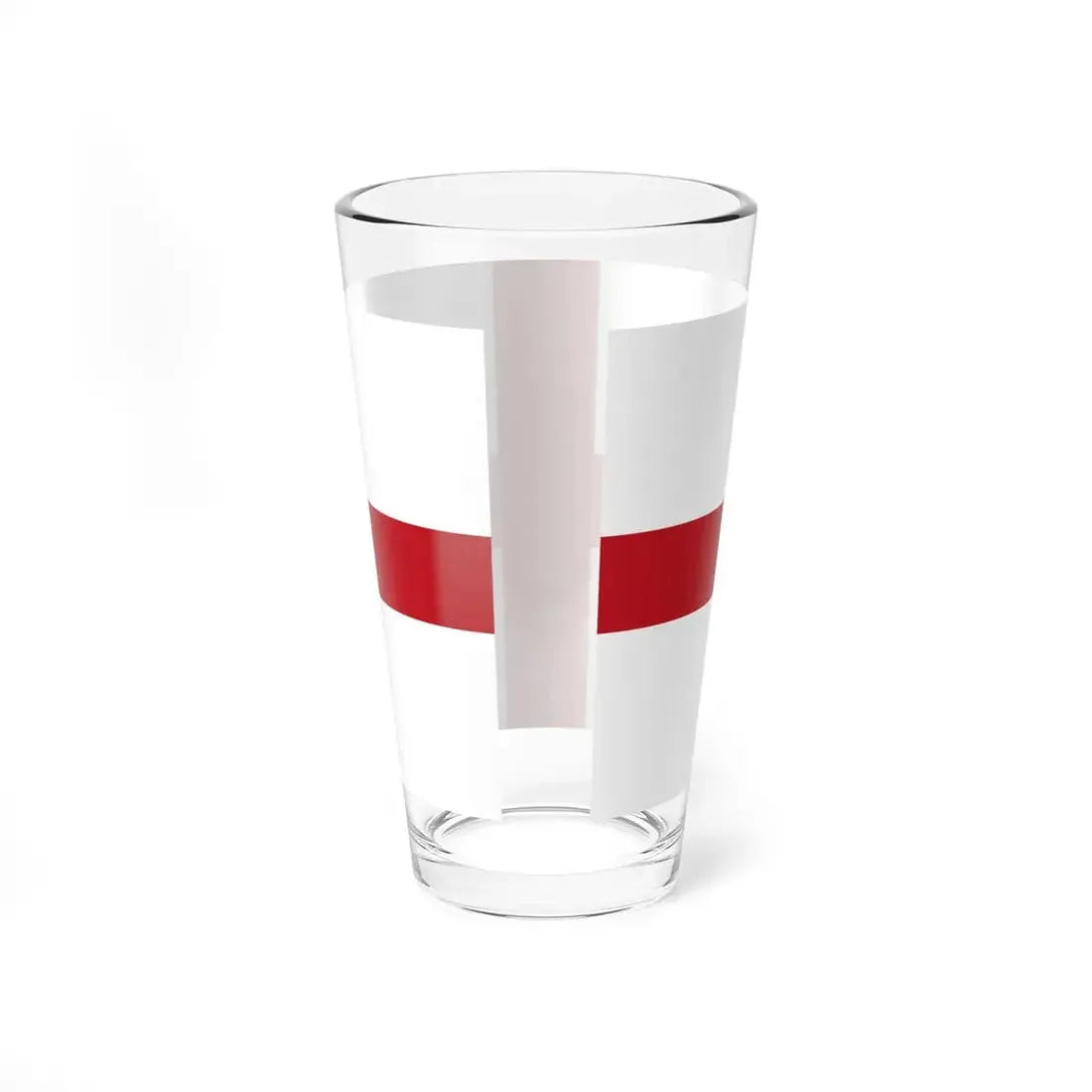Flag of Genoa type 2 (Italy) Pint Glass 16oz - Go Mug Yourself