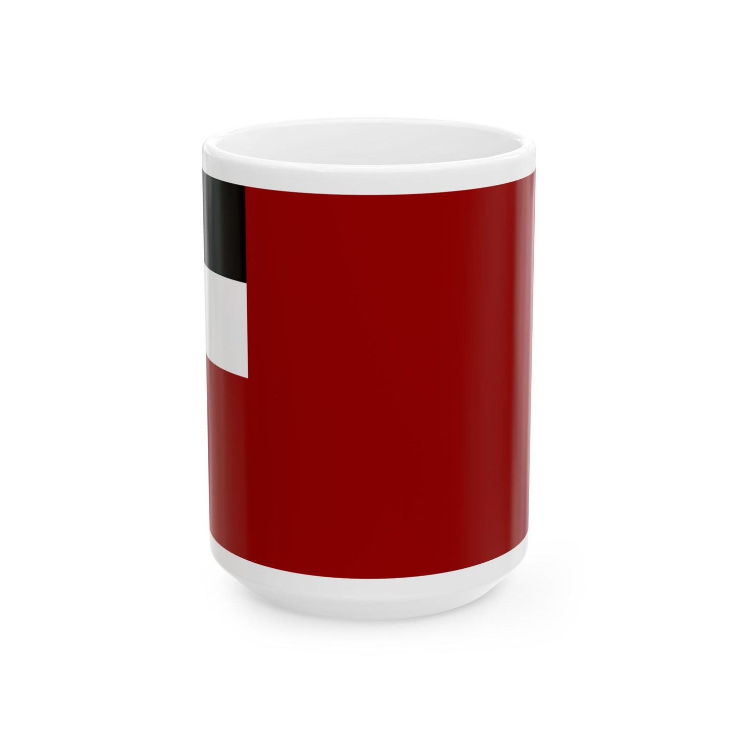 Flag of Georgia 1918-1921 1-2 (Georgia) White Coffee Mug-15oz-Go Mug Yourself