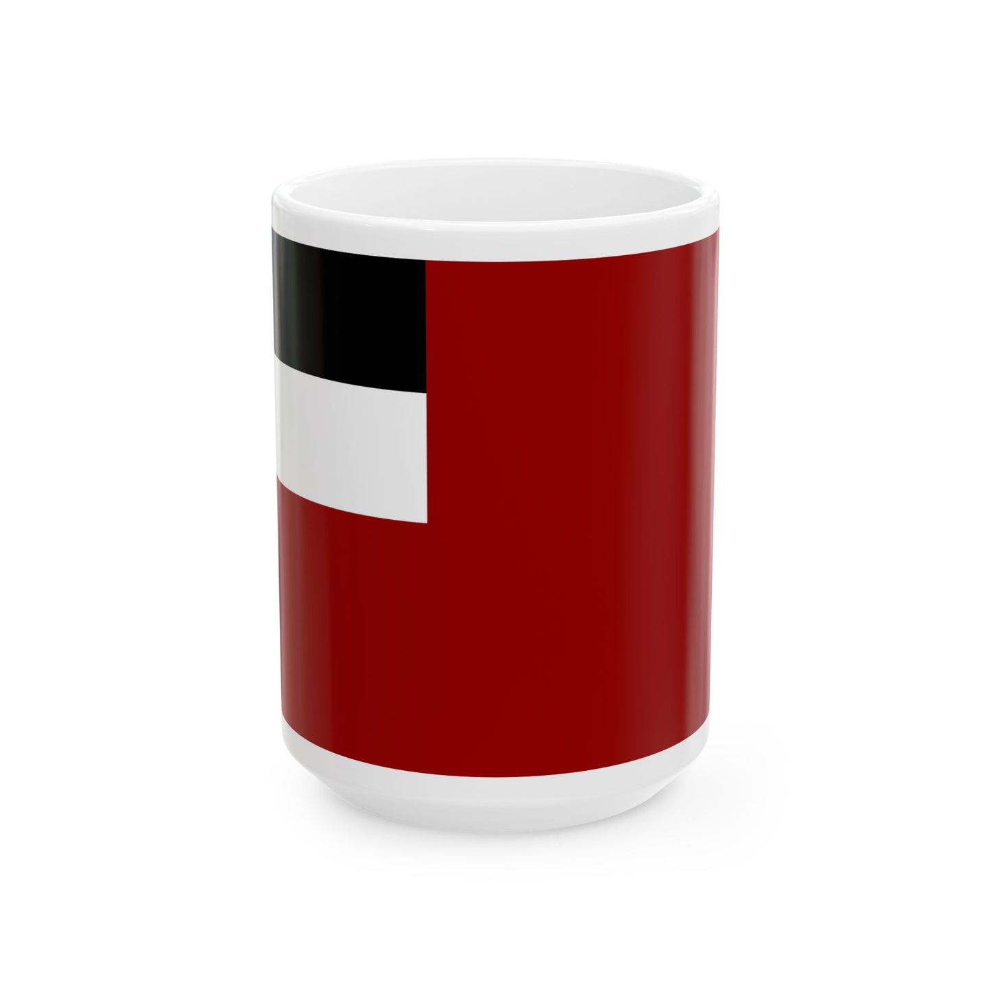 Flag of Georgia 1918-1921 4-5 (Georgia) White Coffee Mug-15oz-Go Mug Yourself