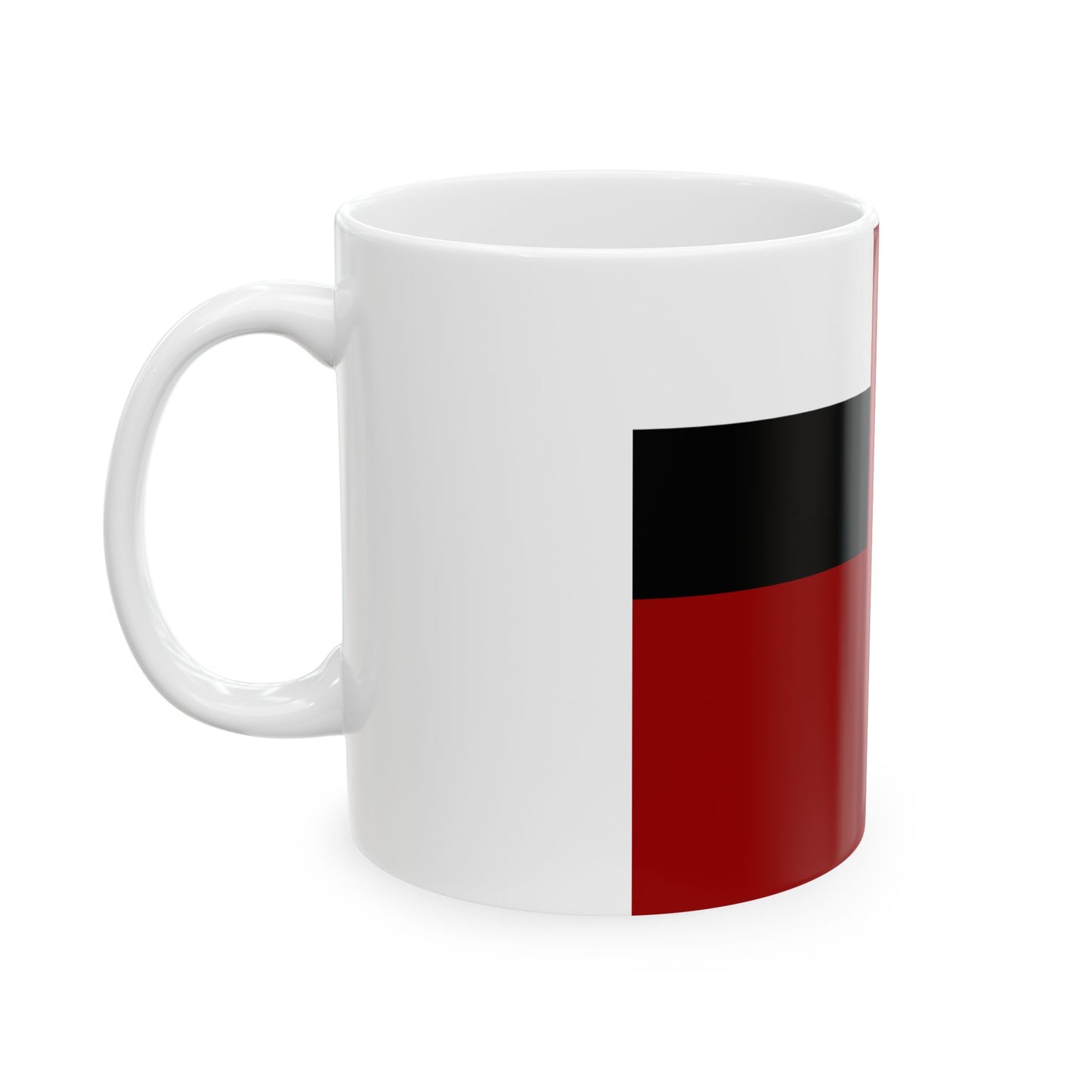 Flag of Georgia 1921 (Georgia) White Coffee Mug-Go Mug Yourself