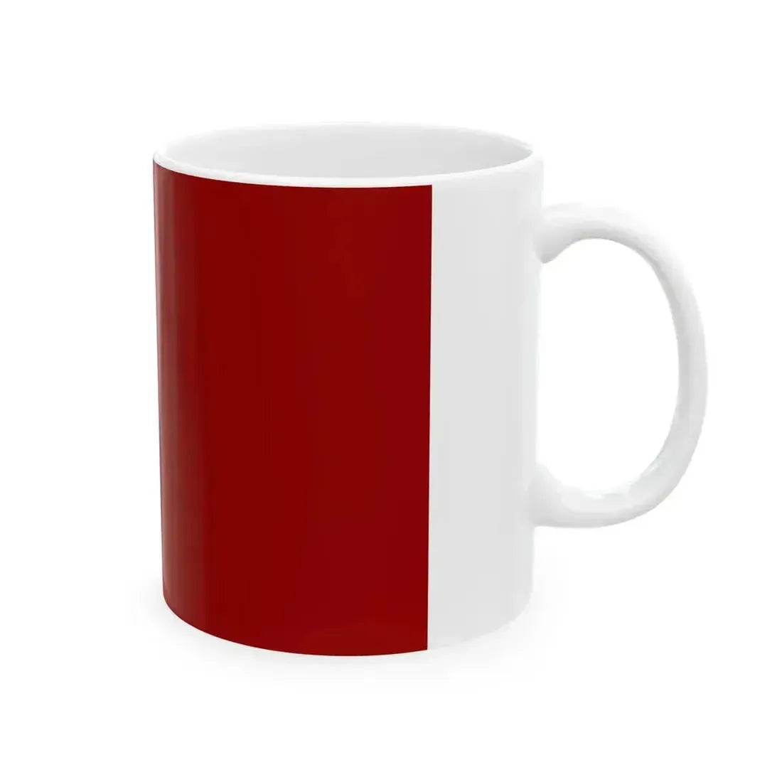 Flag of Georgia 1990-2004 (Georgia) White Coffee Mug - Go Mug Yourself