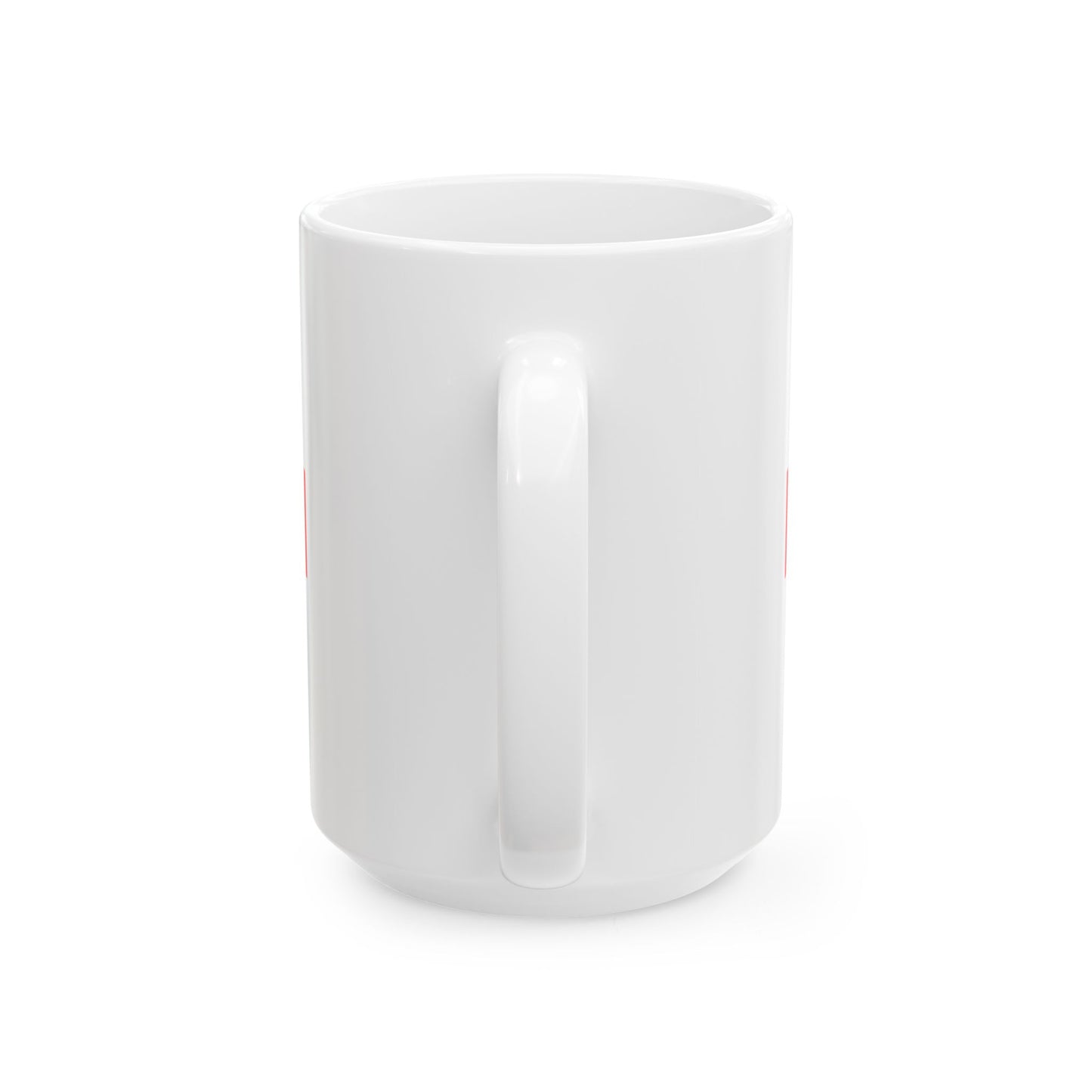 Flag of Georgia as Paths (Georgia) White Coffee Mug-Go Mug Yourself