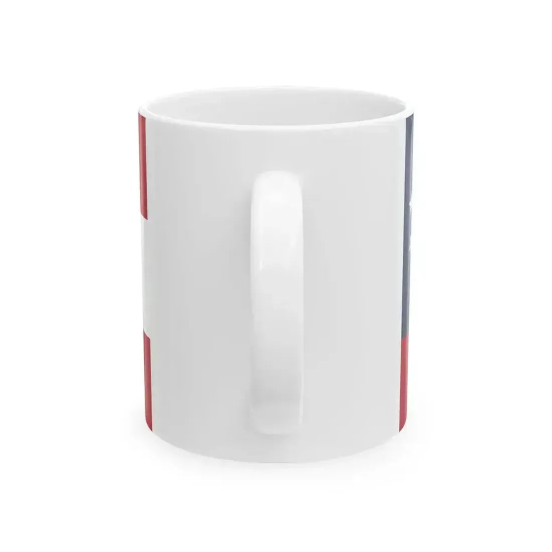 Flag of Georgia U.S. state 3-2 (United States) White Coffee Mug - Go Mug Yourself