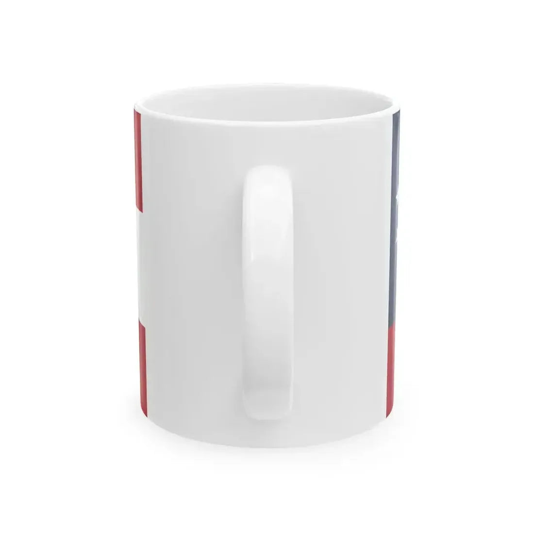 Flag of Georgia U.S. state 3-2 (United States) White Coffee Mug - Go Mug Yourself