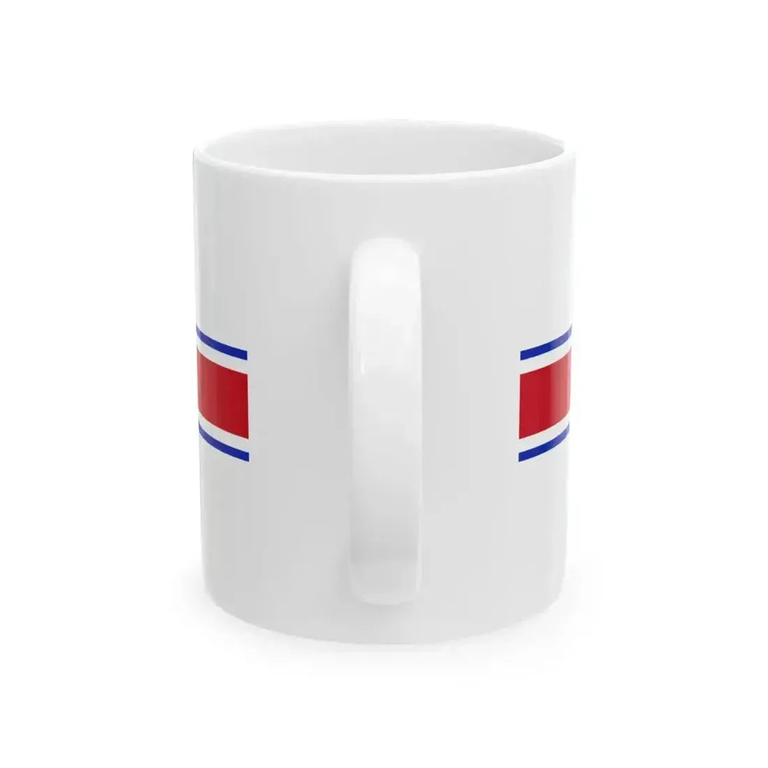 Flag of Georgian Orthodox Church (Georgia) White Coffee Mug - Go Mug Yourself