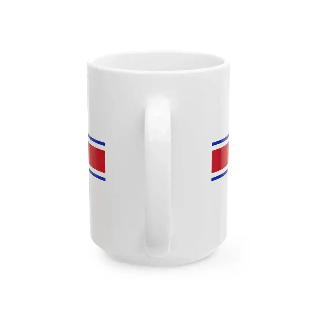 Flag of Georgian Orthodox Church (Georgia) White Coffee Mug - Go Mug Yourself