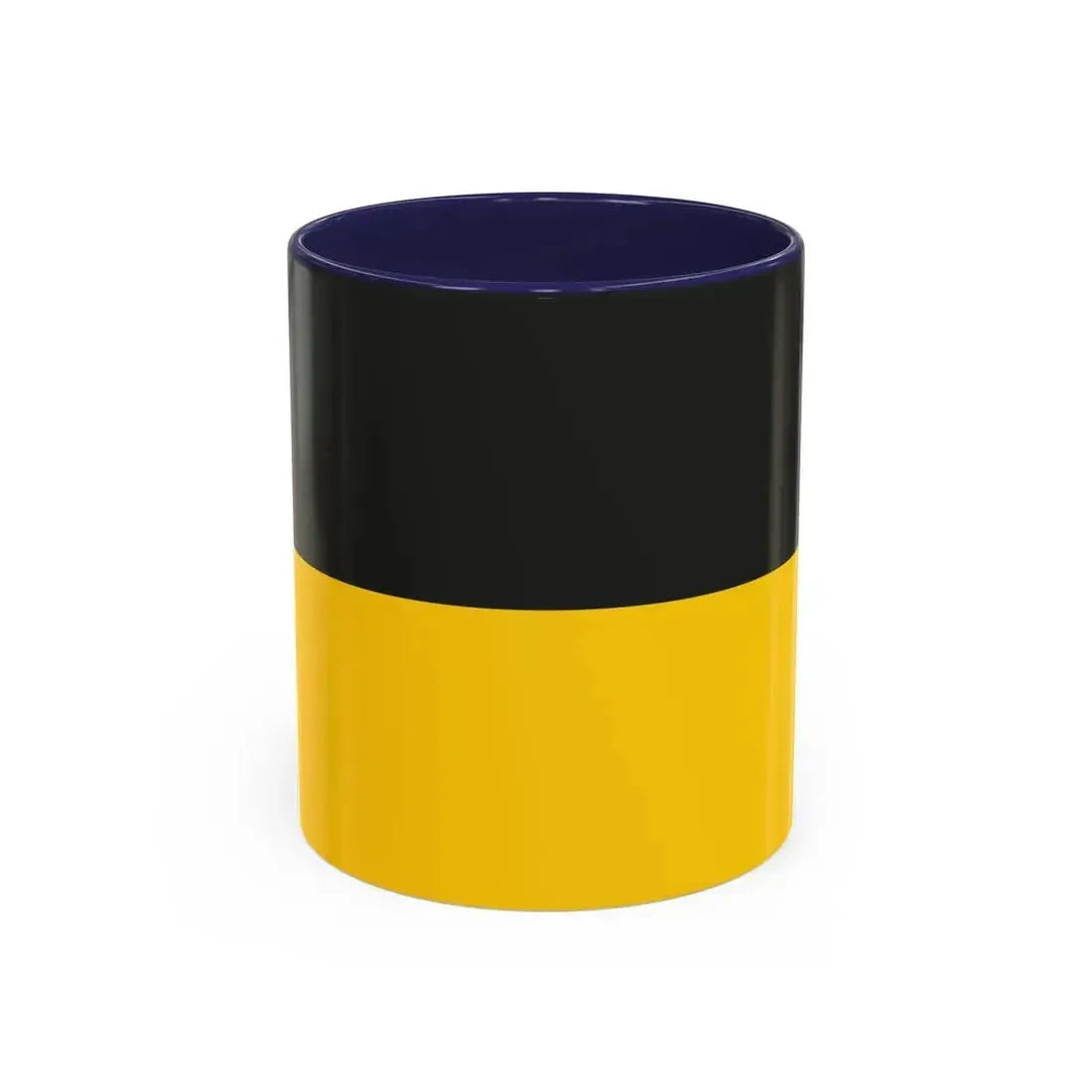 Flag of Gera Germany - Accent Coffee Mug 11oz Navy - Go Mug Yourself