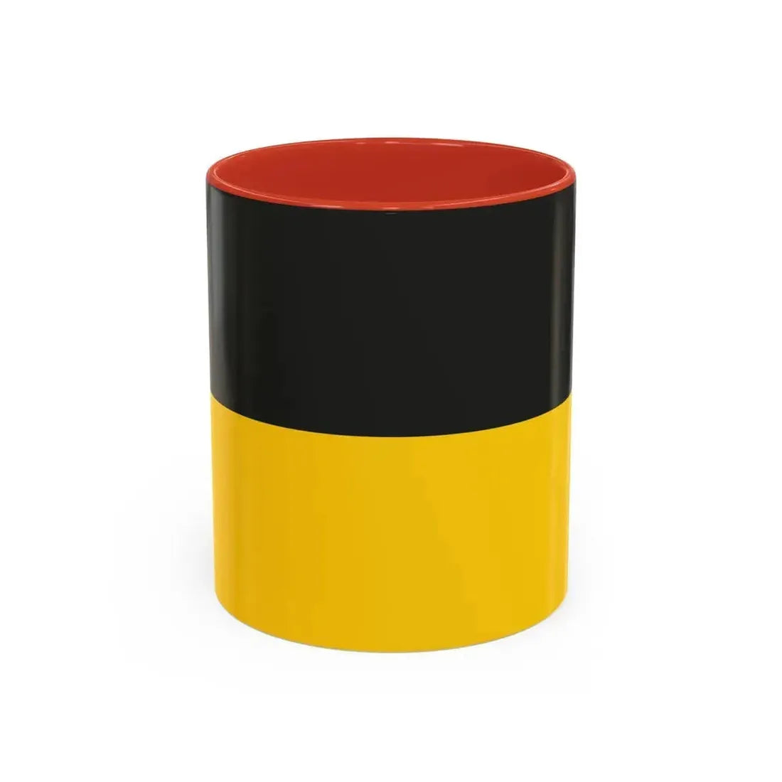 Flag of Gera Germany - Accent Coffee Mug 11oz Red - Go Mug Yourself