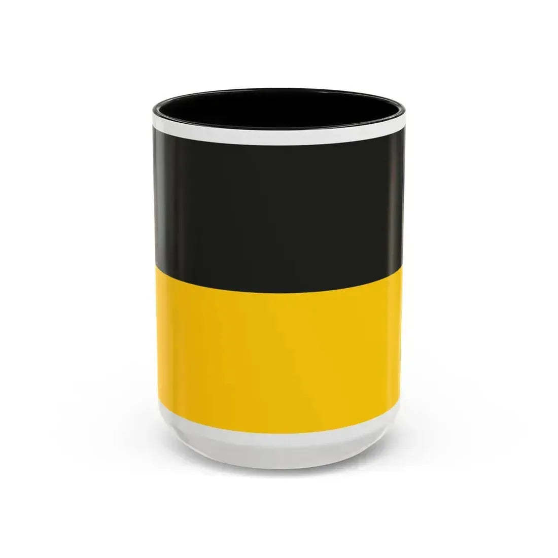 Flag of Gera Germany - Accent Coffee Mug 15oz Black - Go Mug Yourself