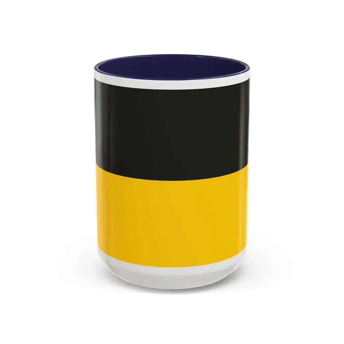 Flag of Gera Germany - Accent Coffee Mug 15oz Navy - Go Mug Yourself