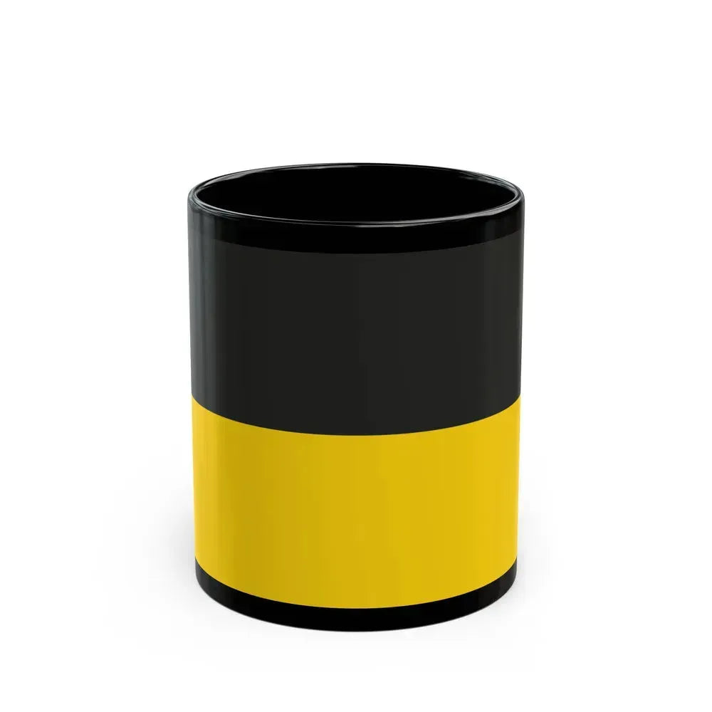 Flag of Gera Germany - Black Coffee Mug 11oz - Go Mug Yourself
