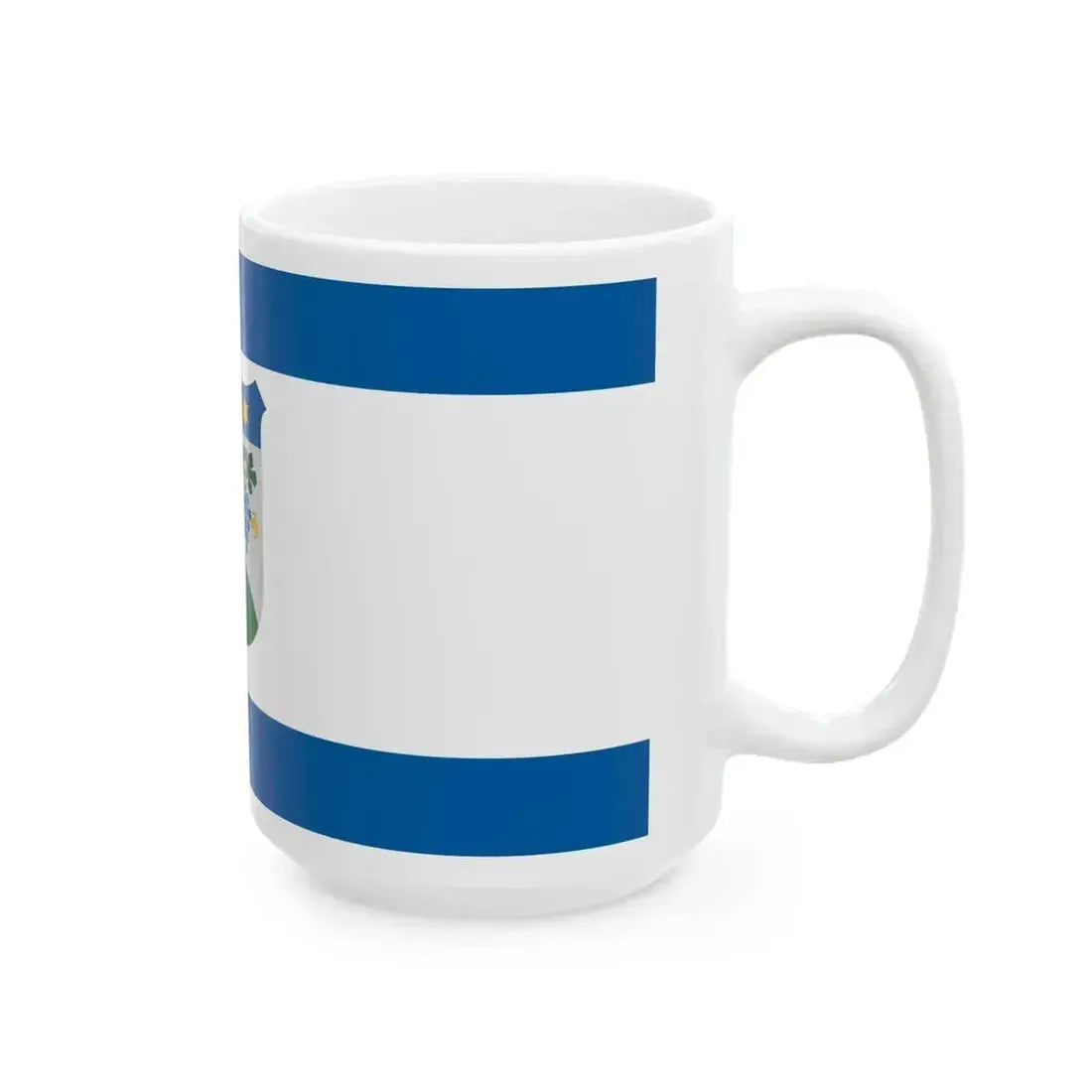 Flag of Geresdlak (Hungary) White Coffee Mug - Go Mug Yourself