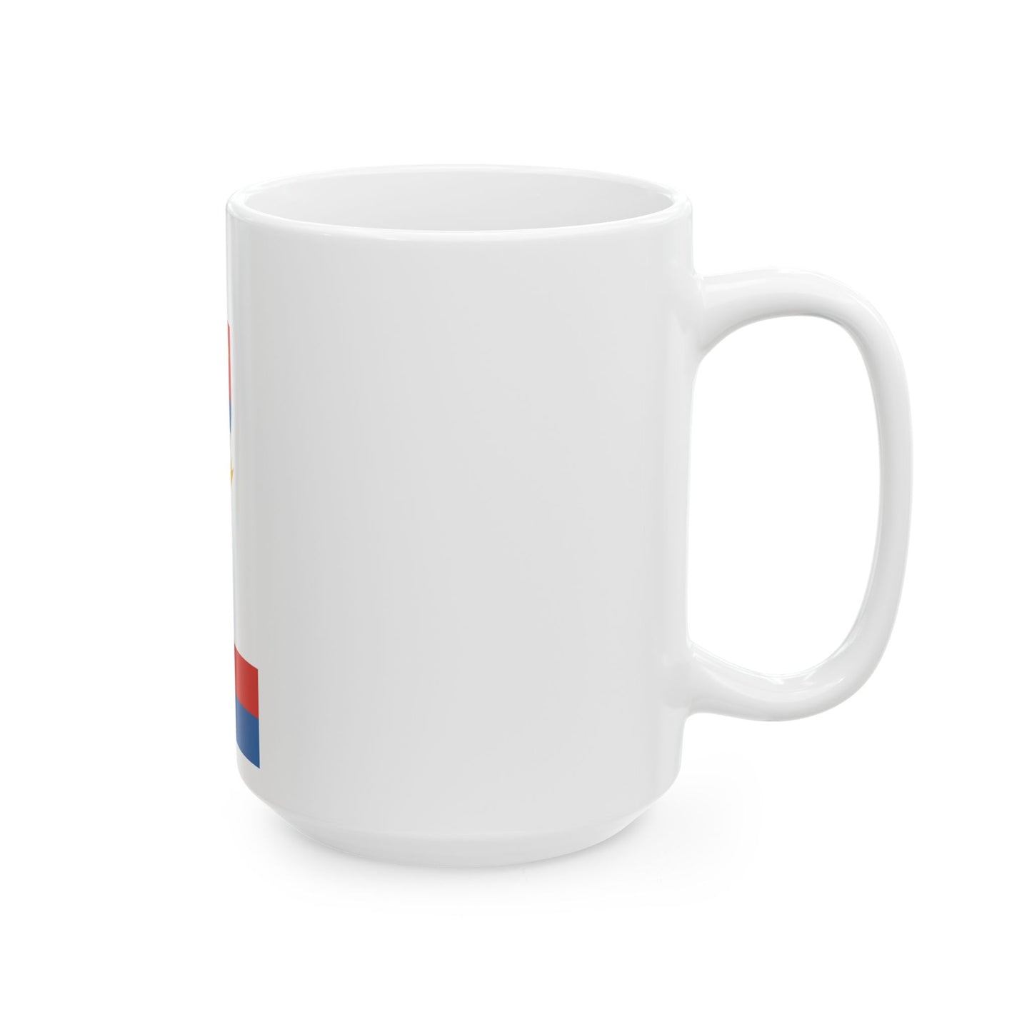 Flag of Gerjen (Hungary) White Coffee Mug-Go Mug Yourself