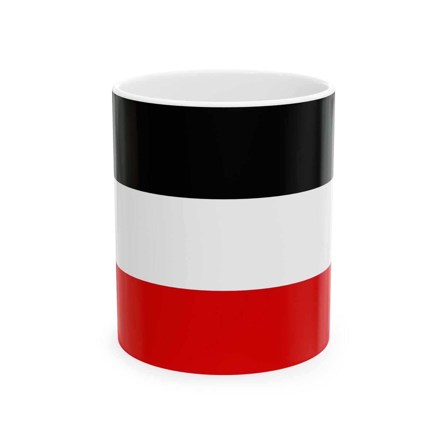 Flag of Germany 1867-1918 (Germany) White Coffee Mug-11oz-Go Mug Yourself