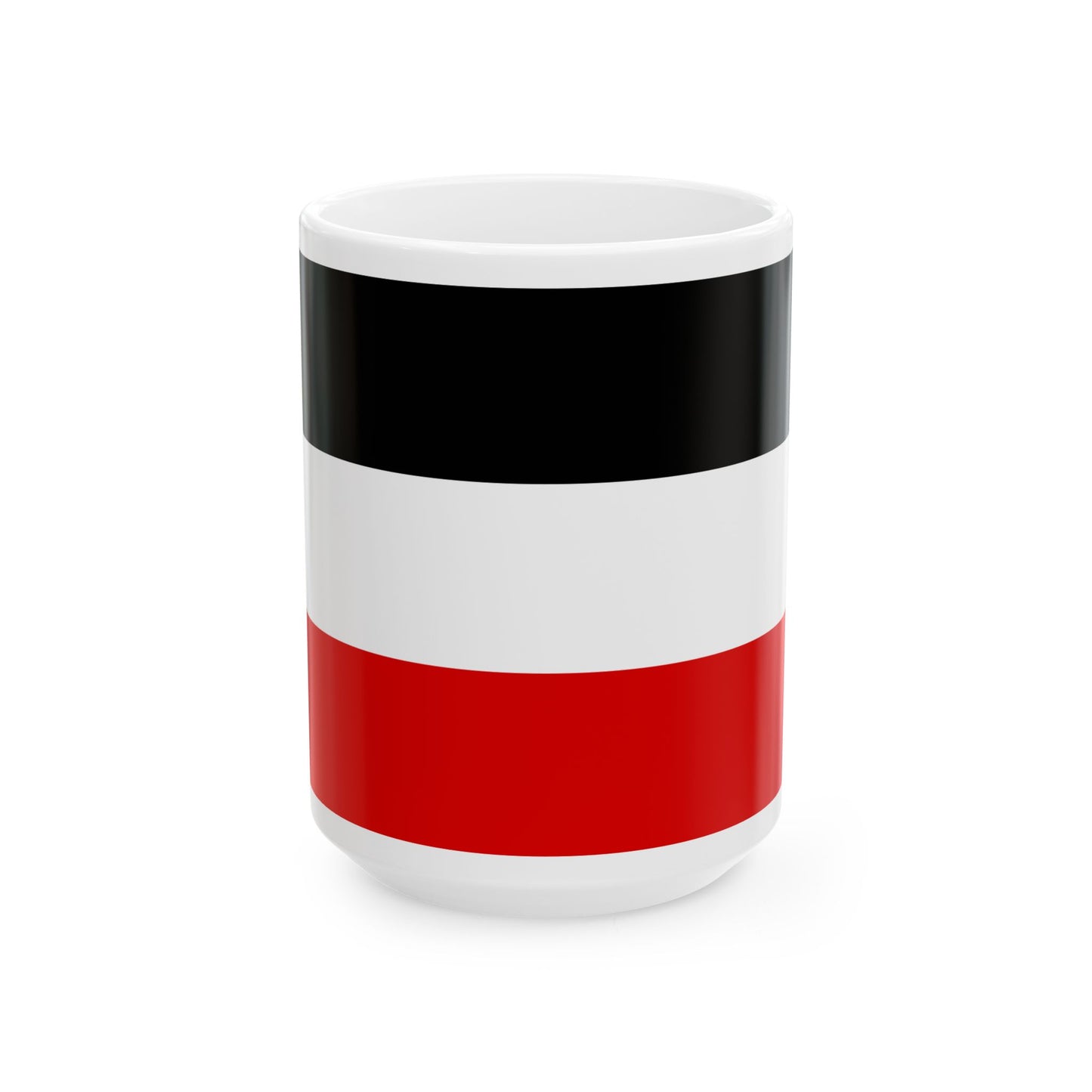 Flag of Germany 1867-1918 (Germany) White Coffee Mug-15oz-Go Mug Yourself
