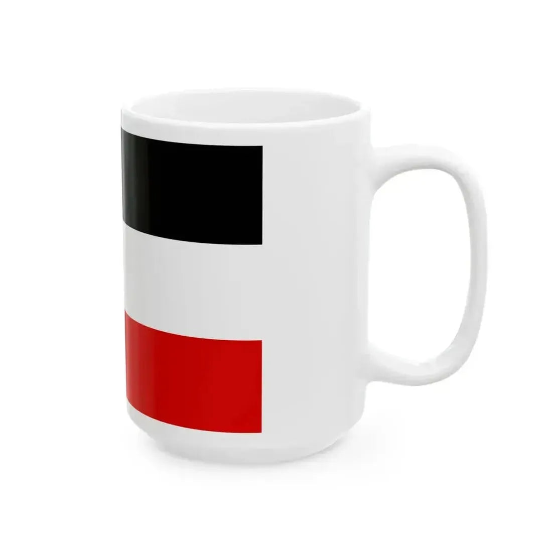 Flag of Germany 1867-1918 (Germany) White Coffee Mug - Go Mug Yourself