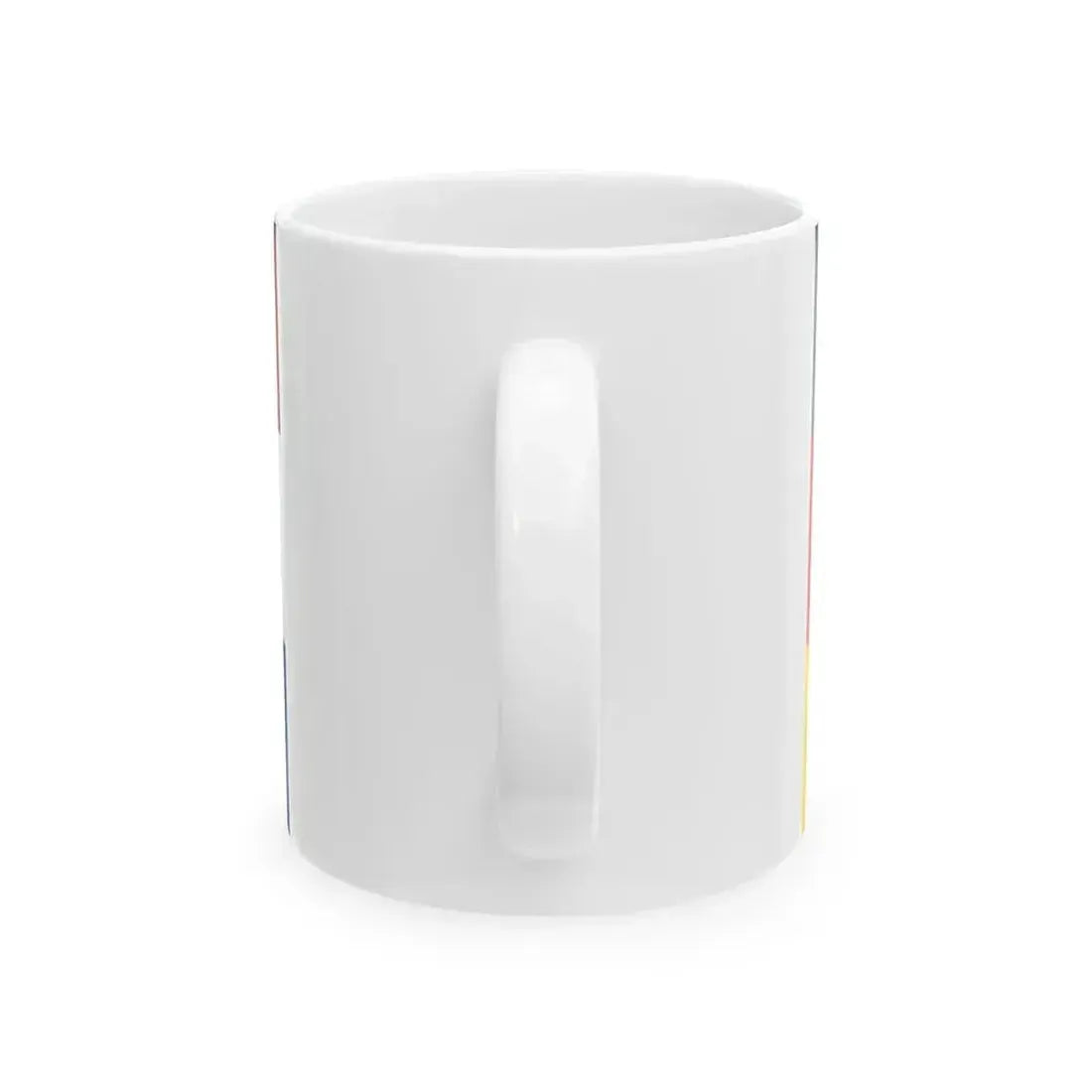Flag of Germany and the Netherlands (Germany) White Coffee Mug - Go Mug Yourself