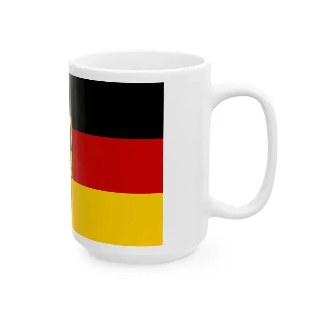 Flag of Germany state (Germany) White Coffee Mug - Go Mug Yourself