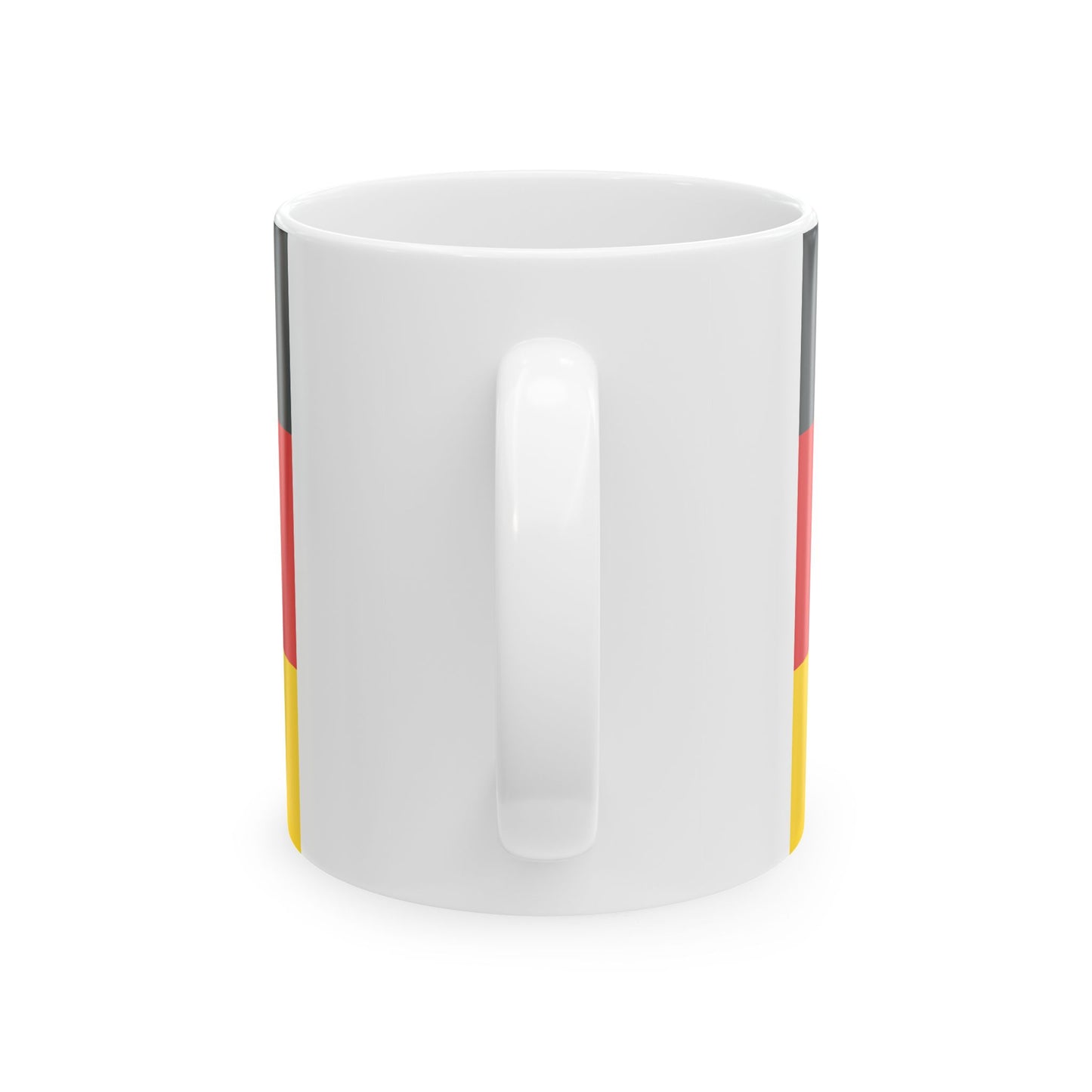 Flag of Germany unoff 3-2 (Germany) White Coffee Mug-Go Mug Yourself