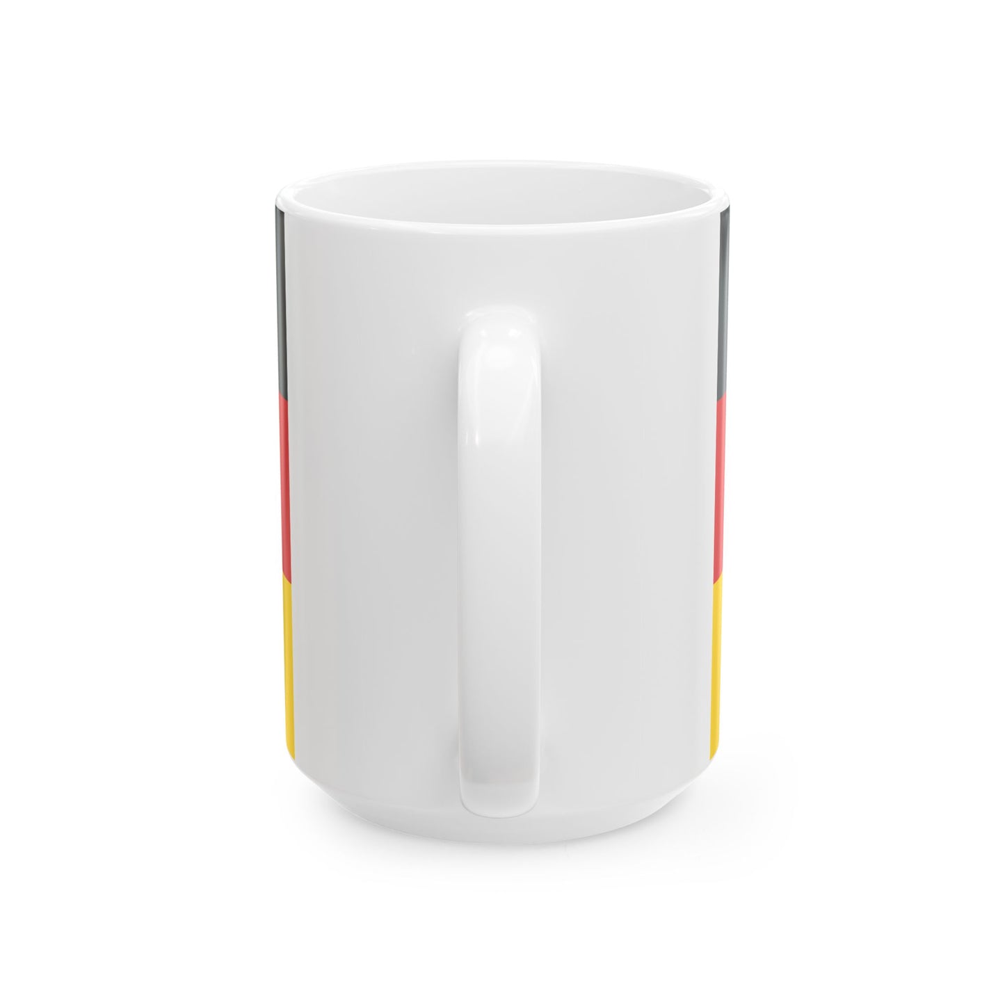 Flag of Germany unoff 3-2 (Germany) White Coffee Mug-Go Mug Yourself