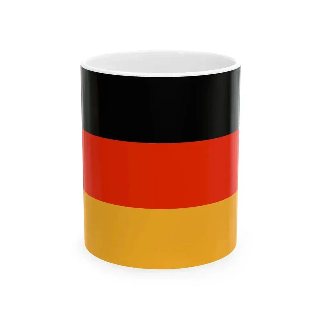 Flag of Germany WFB 2000 (Germany) White Coffee Mug 11oz - Go Mug Yourself