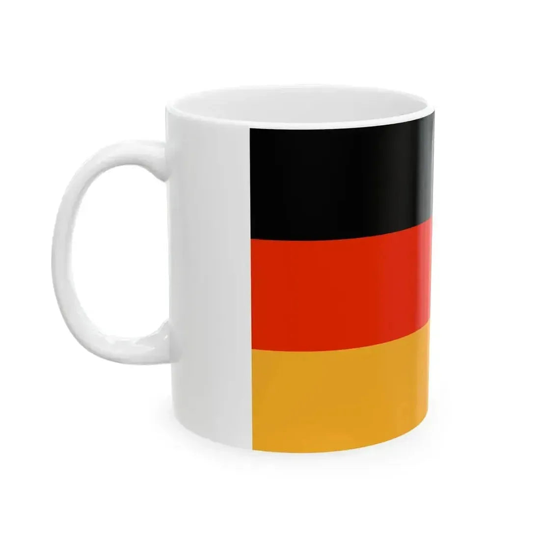 Flag of Germany WFB 2000 (Germany) White Coffee Mug - Go Mug Yourself