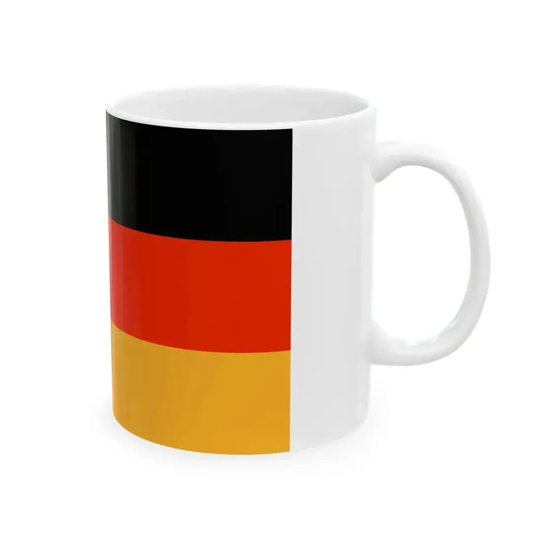 Flag of Germany WFB 2000 (Germany) White Coffee Mug - Go Mug Yourself