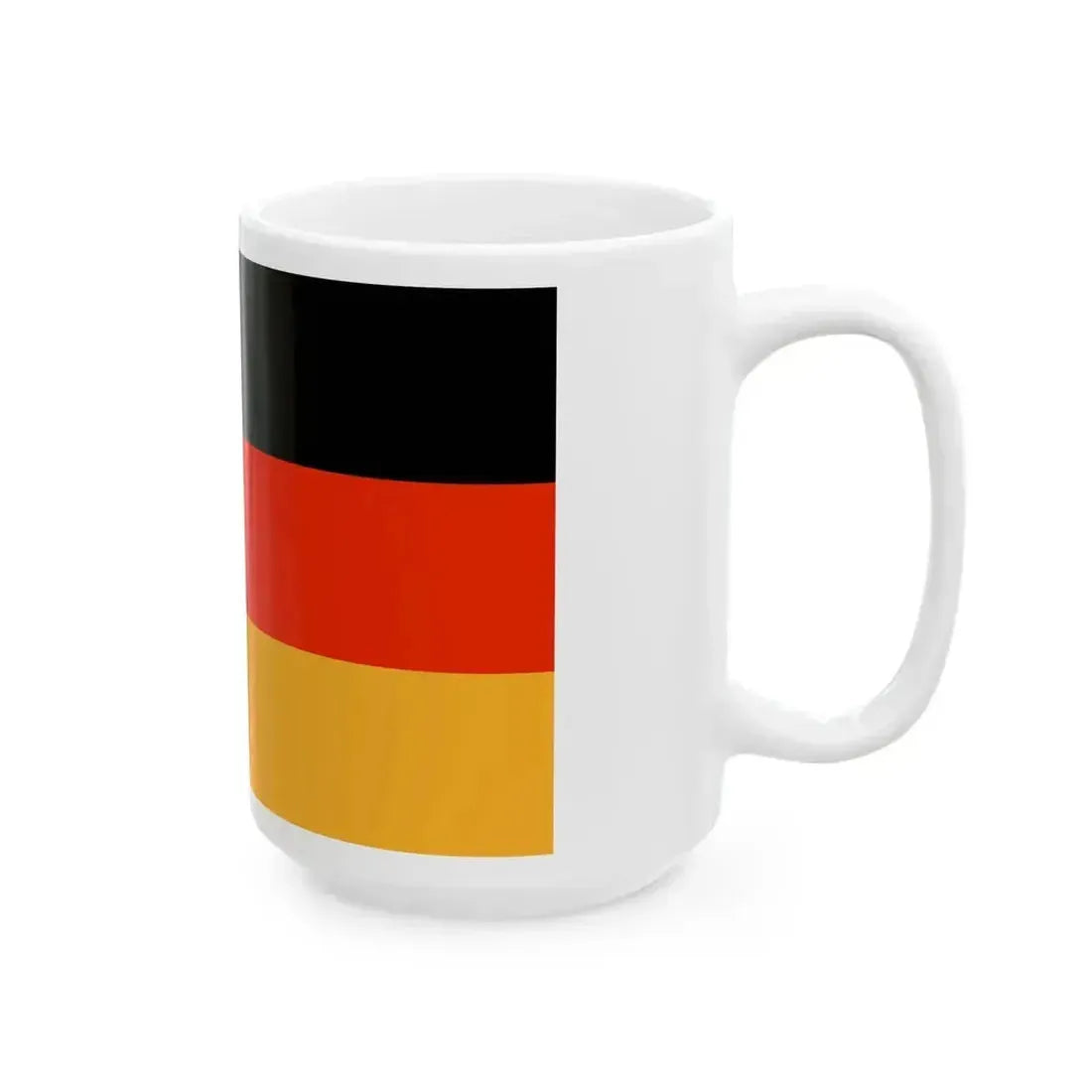 Flag of Germany WFB 2000 (Germany) White Coffee Mug - Go Mug Yourself