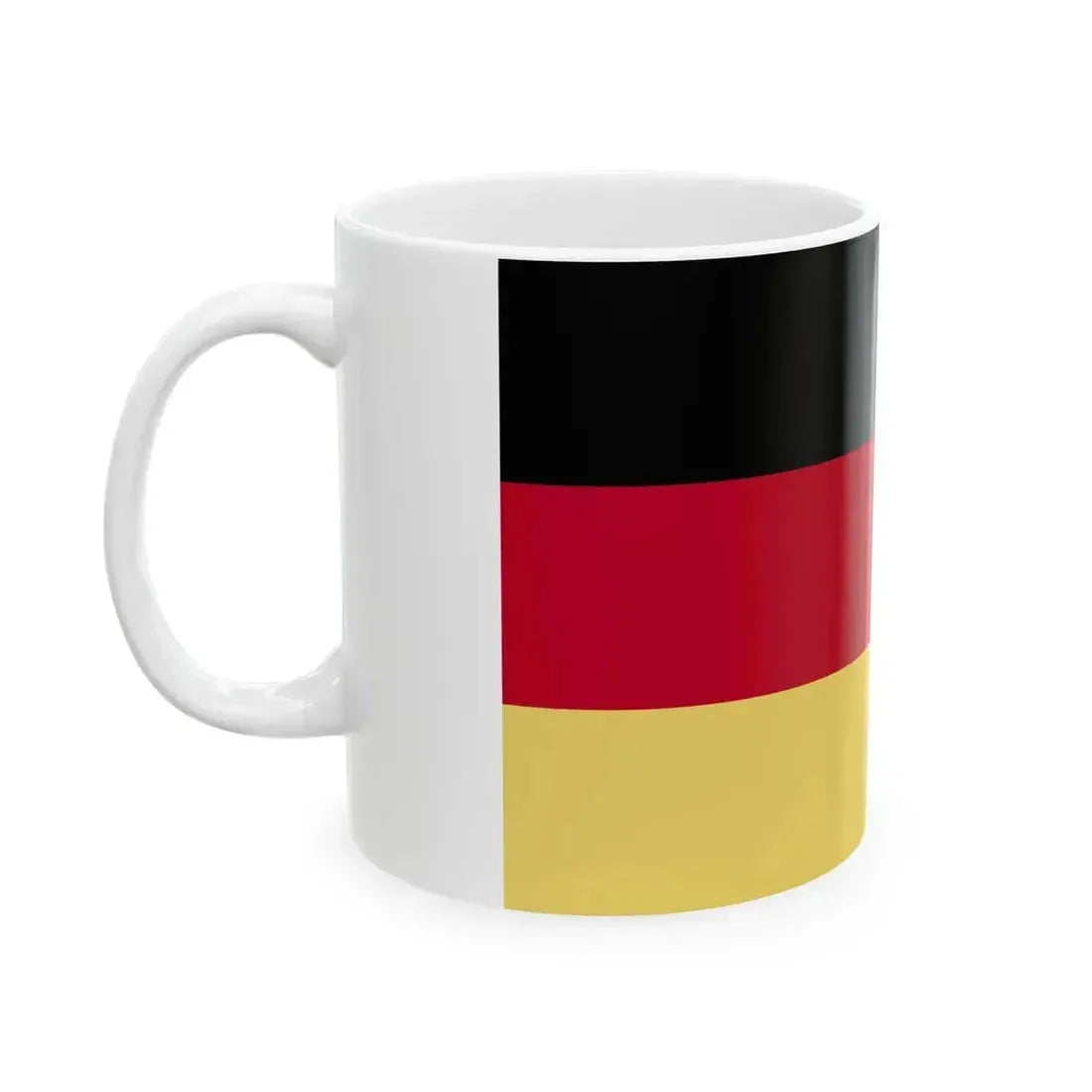 Flag of Germany WFB 2004 (Germany) White Coffee Mug - Go Mug Yourself