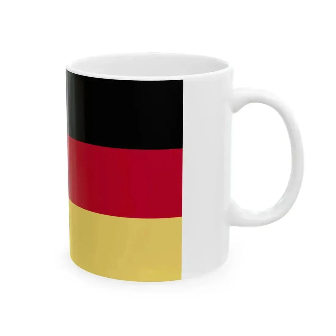 Flag of Germany WFB 2004 (Germany) White Coffee Mug - Go Mug Yourself