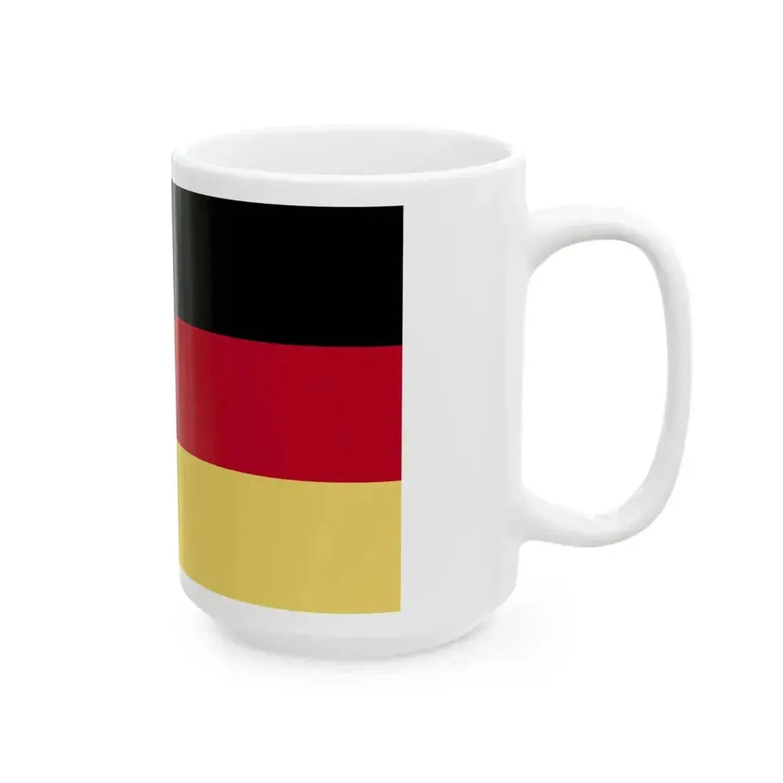 Flag of Germany WFB 2004 (Germany) White Coffee Mug - Go Mug Yourself